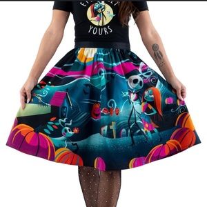 Stitch Shoppe By Loungefly Nightmare Before Christmas Sandy Skirt 3X